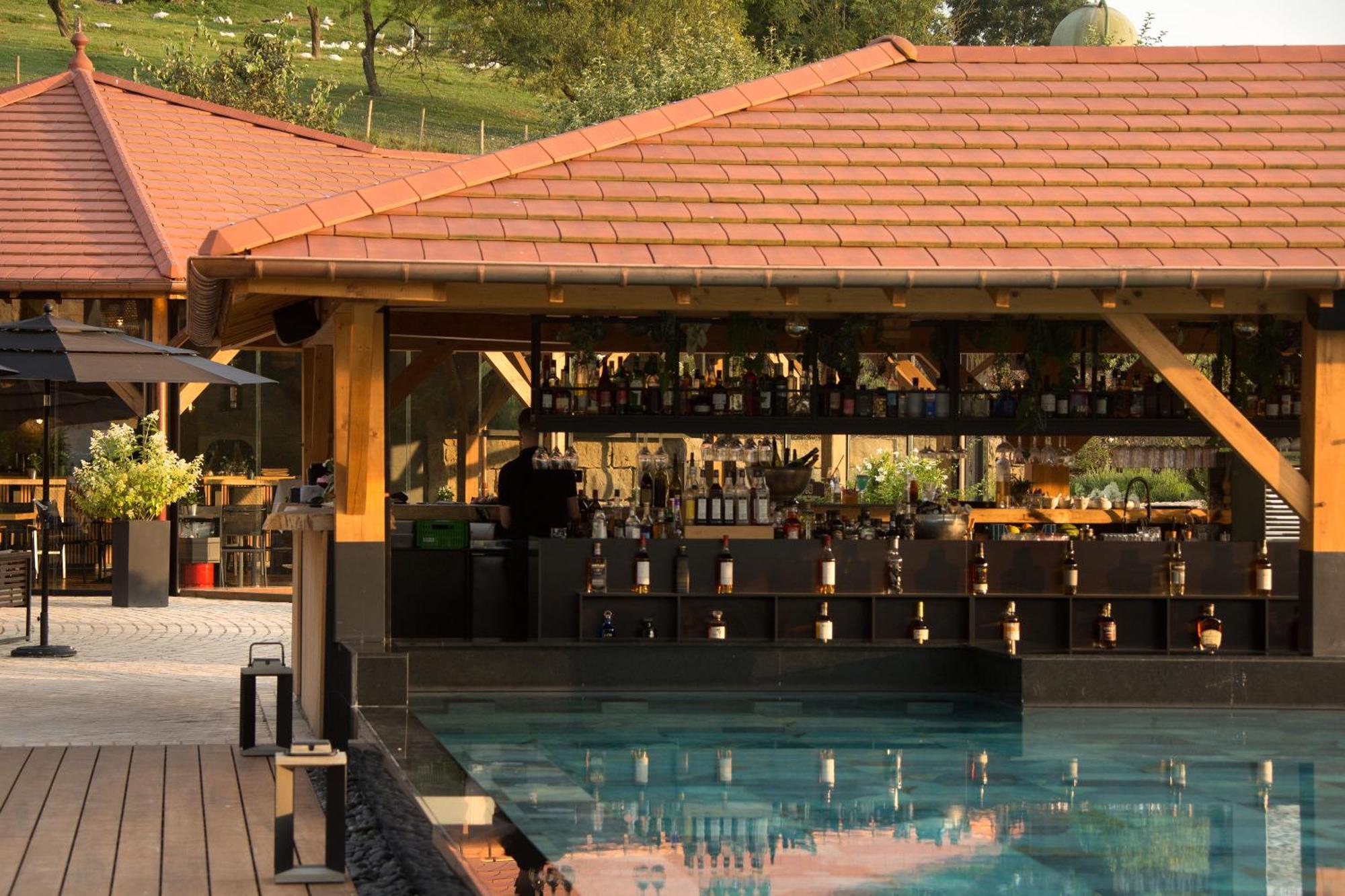 Domaine De La Klauss & Spa, Restaurant Gastronomique Le K Montenach Luaran gambar